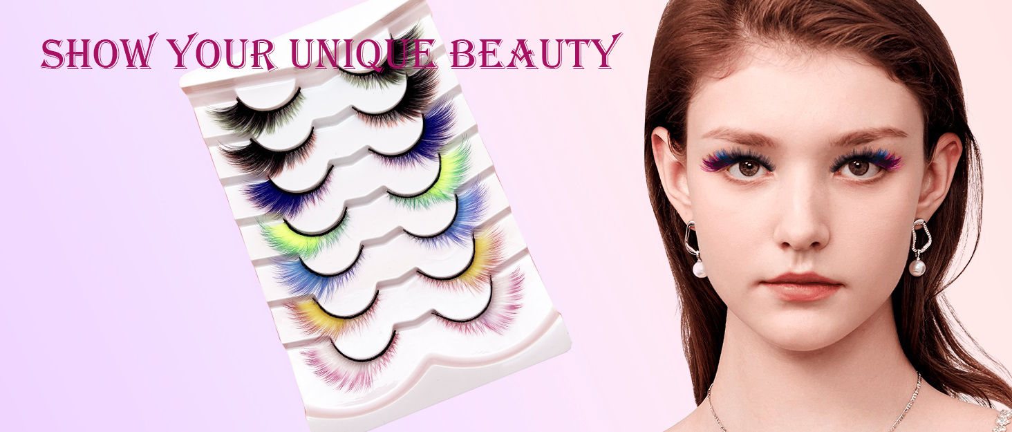 4 Colored Eyelashes Trends ທີ່ເຈົ້າຕ້ອງລອງ