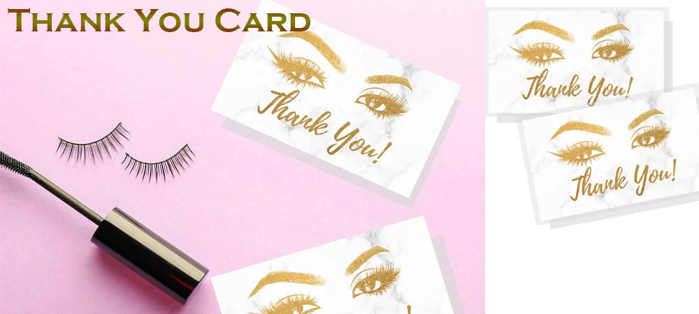ຄວາມສໍາຄັນຂອງບັດຂອບໃຈໃນ Lash Aftercare Extension