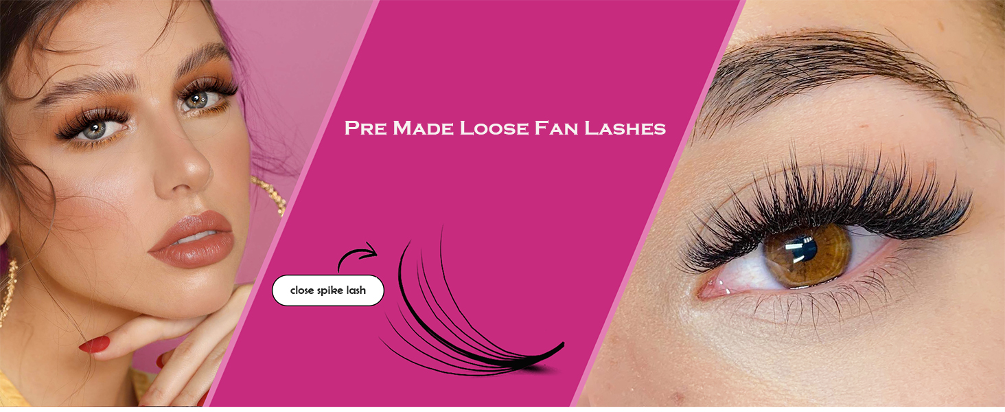 Premade Fan Lashes: ເຕັກໂນໂລຊີການປ່ຽນແປງເກມ