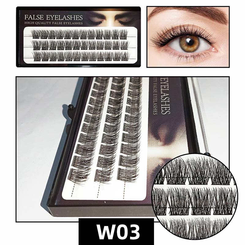 DIY Fluffy Lash Clusters ສ່ວນບຸກຄົນ