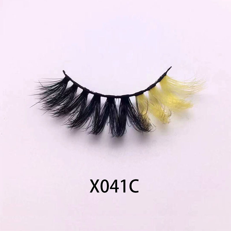 ຂົນຕາ faux mink faux