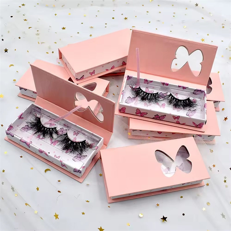 Mink Lashes ໃນທໍາມະຊາດ C Curl ແລະ Dramatic D Curl