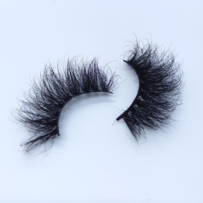 Pure mink eyelashes lily False Eyelashes Fluffy 8D Faux Lashes